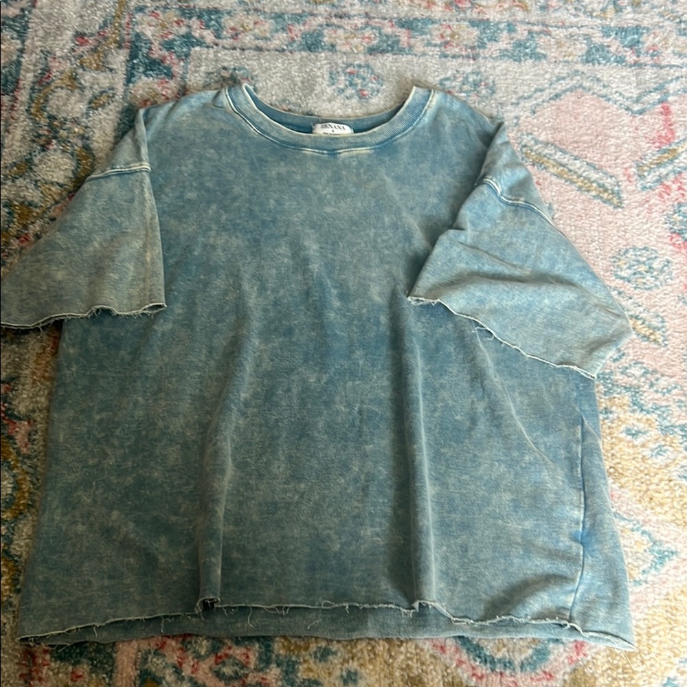 acid wash tee